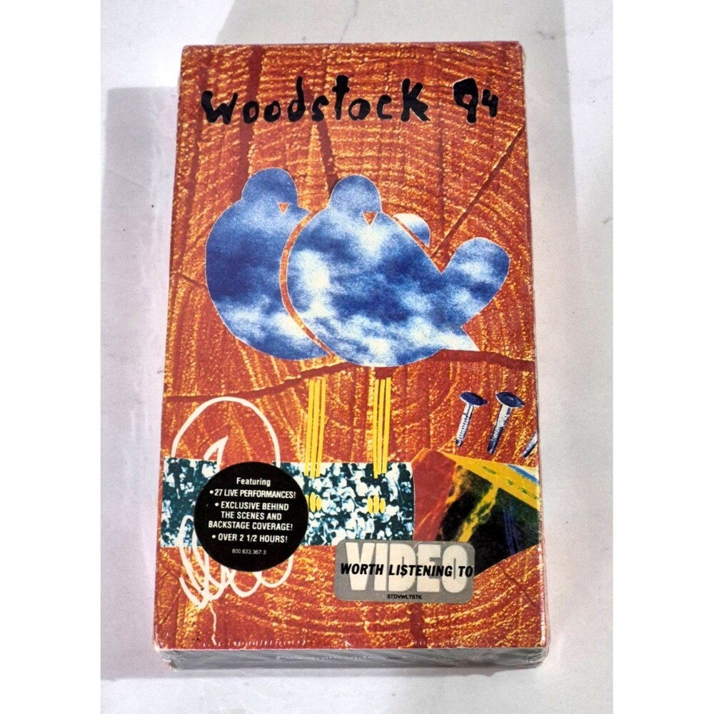 Woodstock 94: 3 More Days of Peace  Music (VHS, 1994)